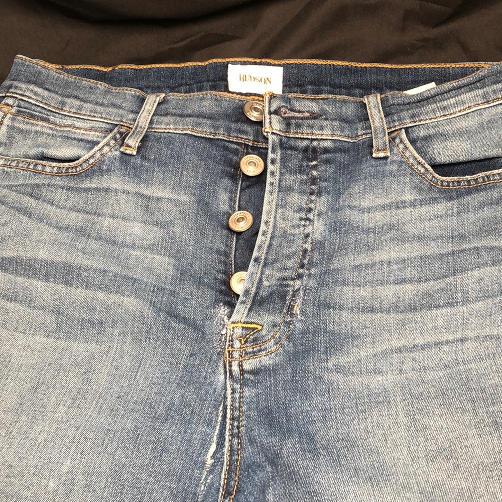 Hudson Vintage Holly High Rise Crop Jean